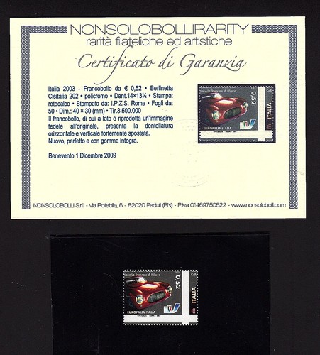 Italy 2003 cisitalia 202 - italy,