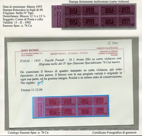 Italy 1955 variety - 1955, print
