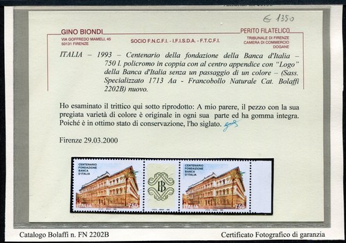 Italy 1993 variety black color - 1993,