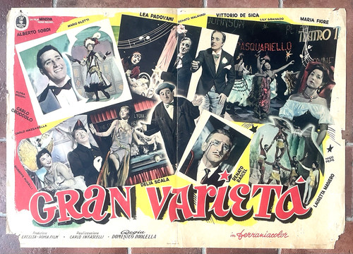 Fotobusta gran varieta 1954 - fotobusta,