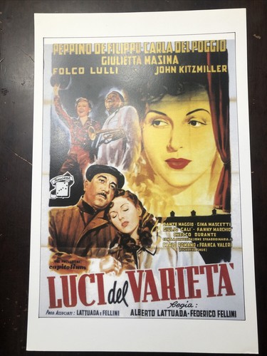 Luci del varieta - del, folco