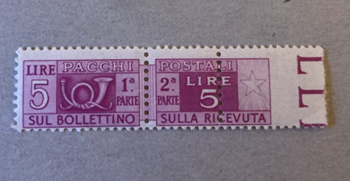 1946 variety postal - 1946, parcels