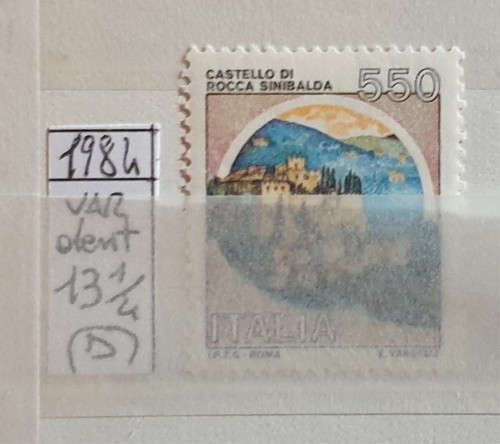 Italy republic castles - 1984, l