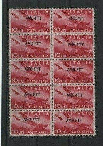 Trieste amg ftt - 1949, £10