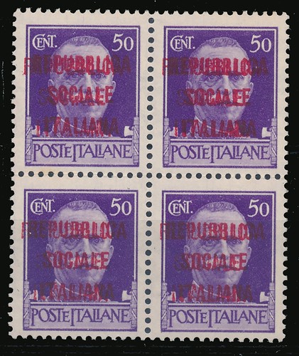 1944 italy rsi - rsi, 'double