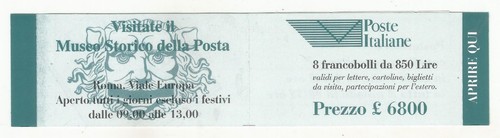 Italy 1995 museo posta - italy,,