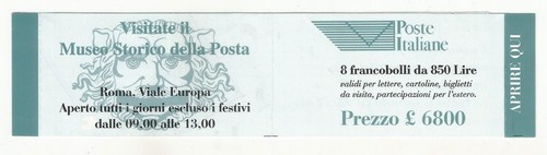 Italy 1995 museo posta - italy,,
